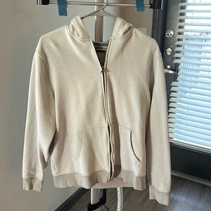 Banana republic large zip up hoodie